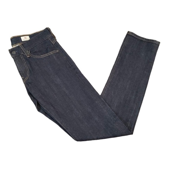 𝅺ag Adriano Goldschmiedt The Tellis Darkwash Modern Slim Jeans Size 28 - Picture 1 of 5